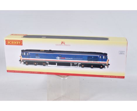 A BOXED HORNBY OO GAUGE MODEL RAILWAY LOCOMOTIVE,  Network South East Co-Co Class 50, 'Glorious' 50033, no. R3658, in new con