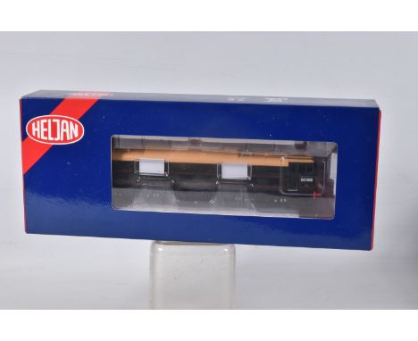 A BOXED HELJAN OO GAUGE RAILWAY MODEL EM2, in BR Lined Green, number E27005, product number 77011,  in new condition with uno