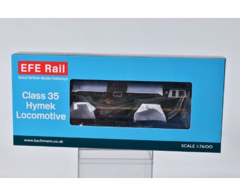 A BOXED EFE RAIL/BACHMANN 00 GAUGE  CLASS 35 LOCOMOTIVE, 'Hymek' No. D 7021, BR Green Weathered (E84002), appears in new cond