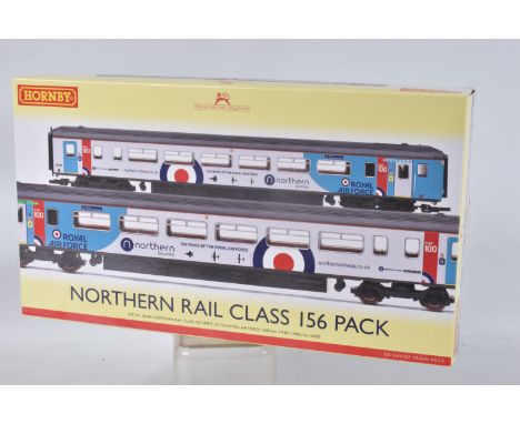 A BOXED HORNBY OO GAUGE MODEL  TRAIN PACK, Northern Rail Class 156, 'Spirit of the Royal Air Force', set no. 156480, DMS no. 