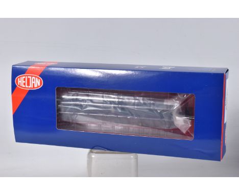 A BOXED HELJAN OO GAUGE RAILWAY MODEL, in BR Blue 'AL6' E3104. product number 8650,  in new condition with unopened accessori