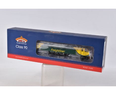 A BACHMANN BRANCHLINE BOXED MODEL RAILWAYS    OO Gauge Class 90, 90042 Freightliner 'Powerhaul' 32-612, like new condition, u