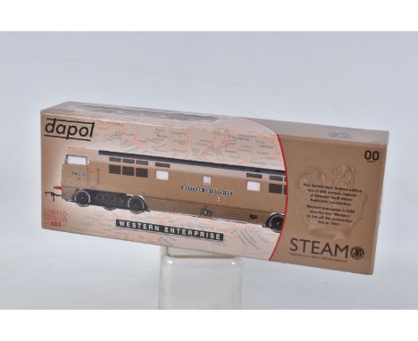 A BOXED DAPOL/GWR MUSEUM  OO GAUGE D1000     'Western Engerprise' Desert Sand, Limited Edition Certificate, appears in new co