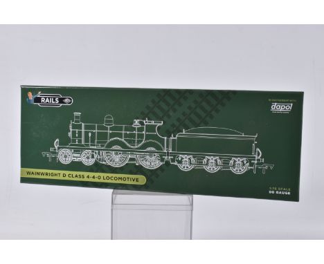 A BOXED RAILS/DAPOL  OO GAUGE WAINWRIGHT D CLASS 4-4-0 Steam Locomotive, SECR  No. 488, pre grouping silk finish (4S-027-001)