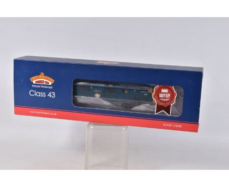 A BACHMANN BRANCHLINE BOXED MODEL RAILWAYS    OO Gauge Class 43 Warship 842 'Royal Oak' BR Blue, 32-067, like new condition, 