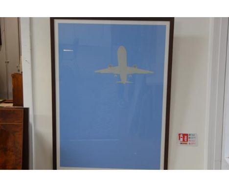 Airside 2002, silkscreen print, signed in pencil, 54/100 (118cm x 83cm)