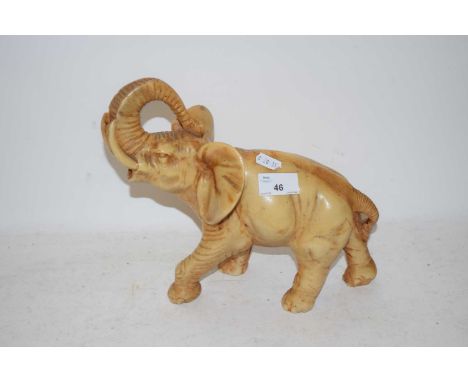 RESIN MODEL ELEPHANT (A/F)