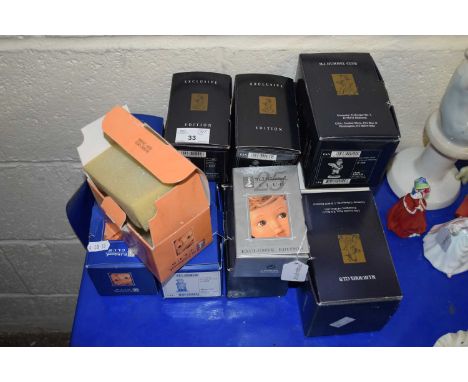 COLLECTION OF BOXED HUMMEL FIGURES