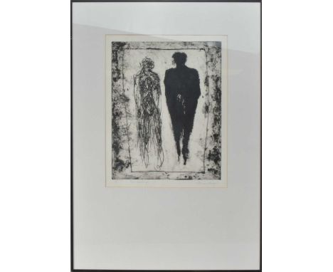 Marianne Kreeger (German 1929-2009), The Wedding, limited edition print, numbered 2/15 signed in pencil lower right, framed, 