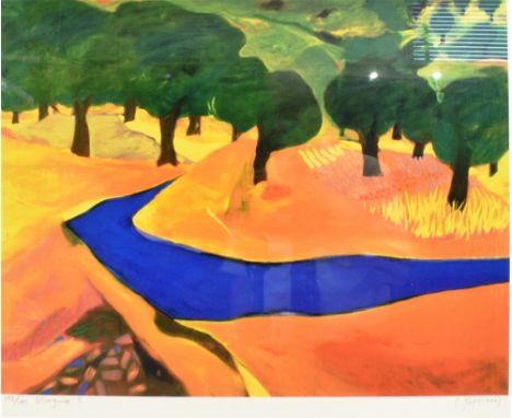 STAVROS KOTSIREAS (GREEK, B.1960)  'Olivegrove I',  colour print, limited edition 192/195, signed by the artist lower right, 