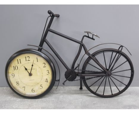 Vintage Landon Tyler London metal bicycle clock