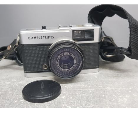 Olympus Trip 35 point and shoot compact film camera, 40mm lens