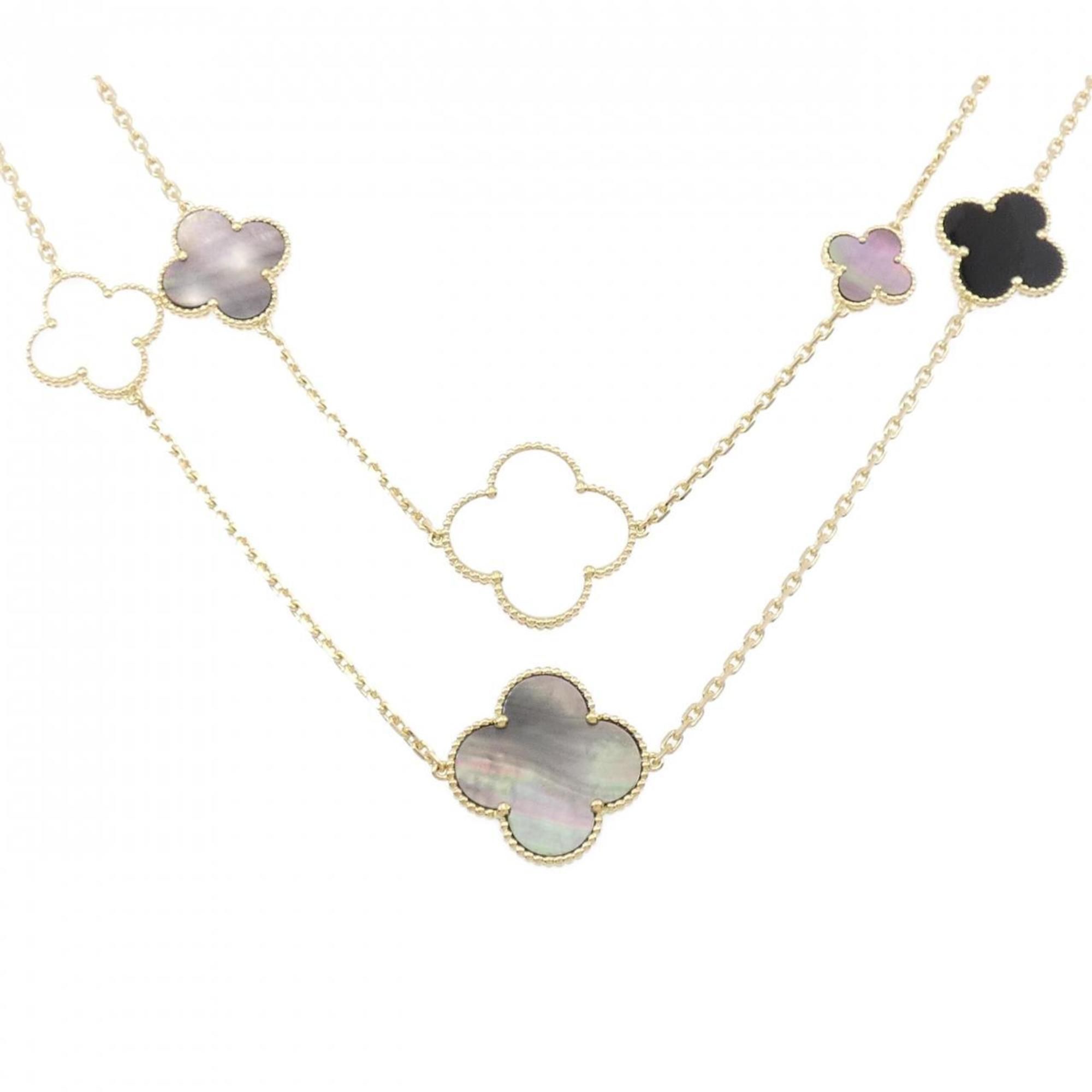 Van Cleef & Arpels Magic Alhambra 16 motif necklace