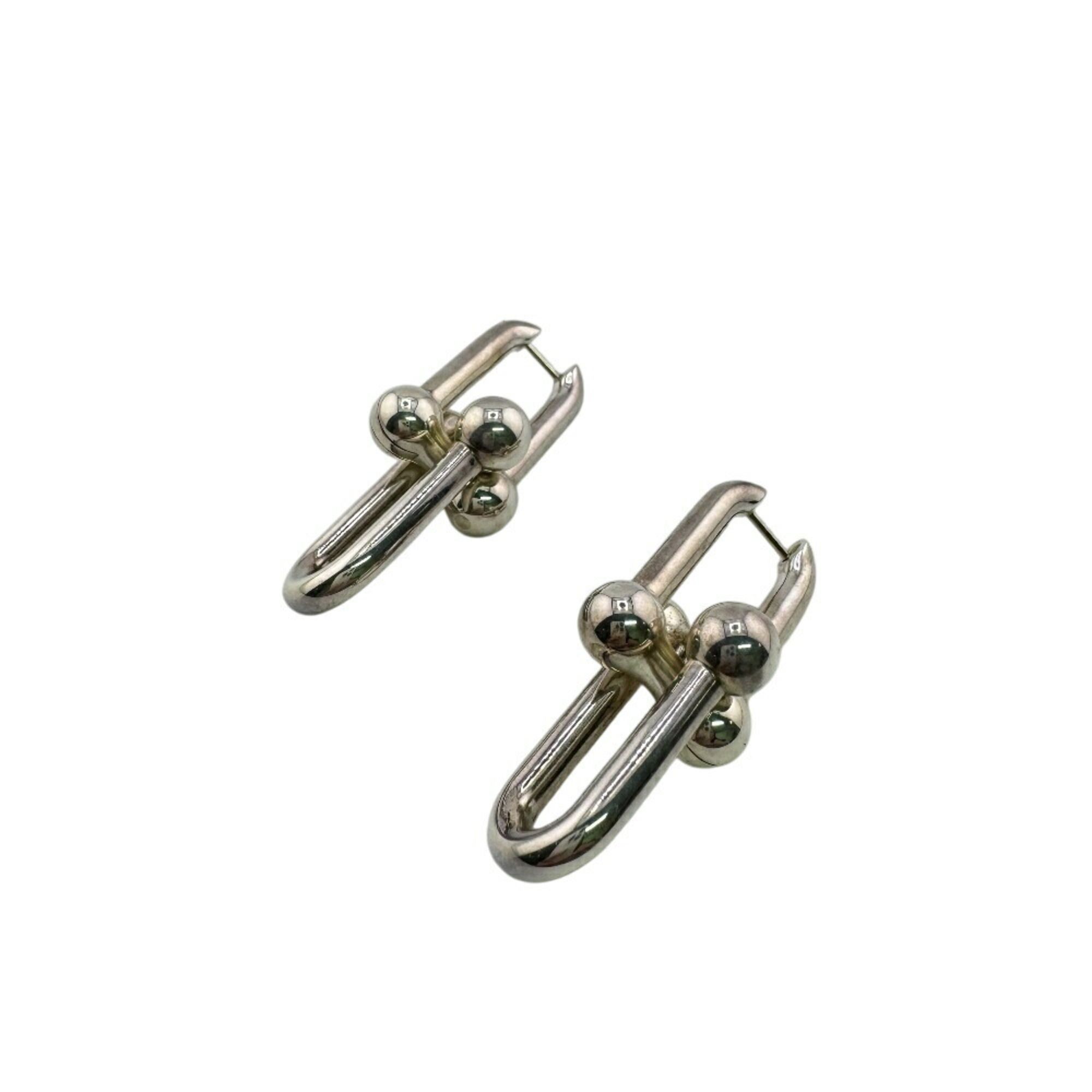 TIFFANY & Co. Tiffany Link Earrings, 18.9g, Silver, for Women