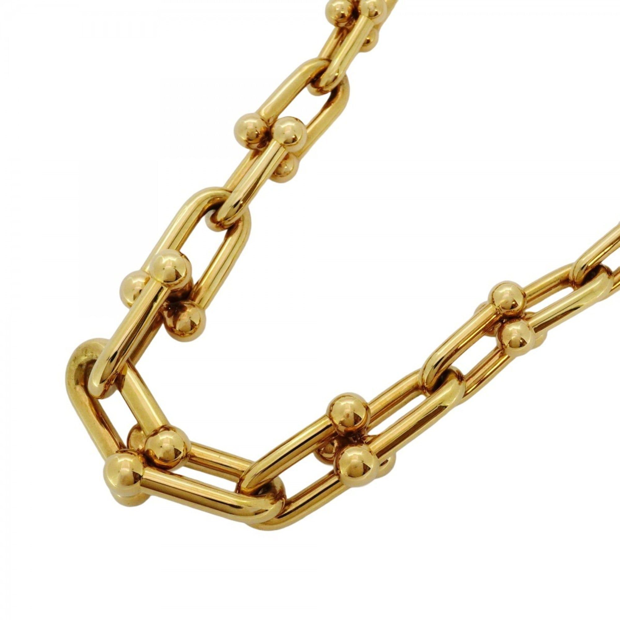 Tiffany Necklace Hardware Graduated 18KYG Yellow Gold for Men and Women
