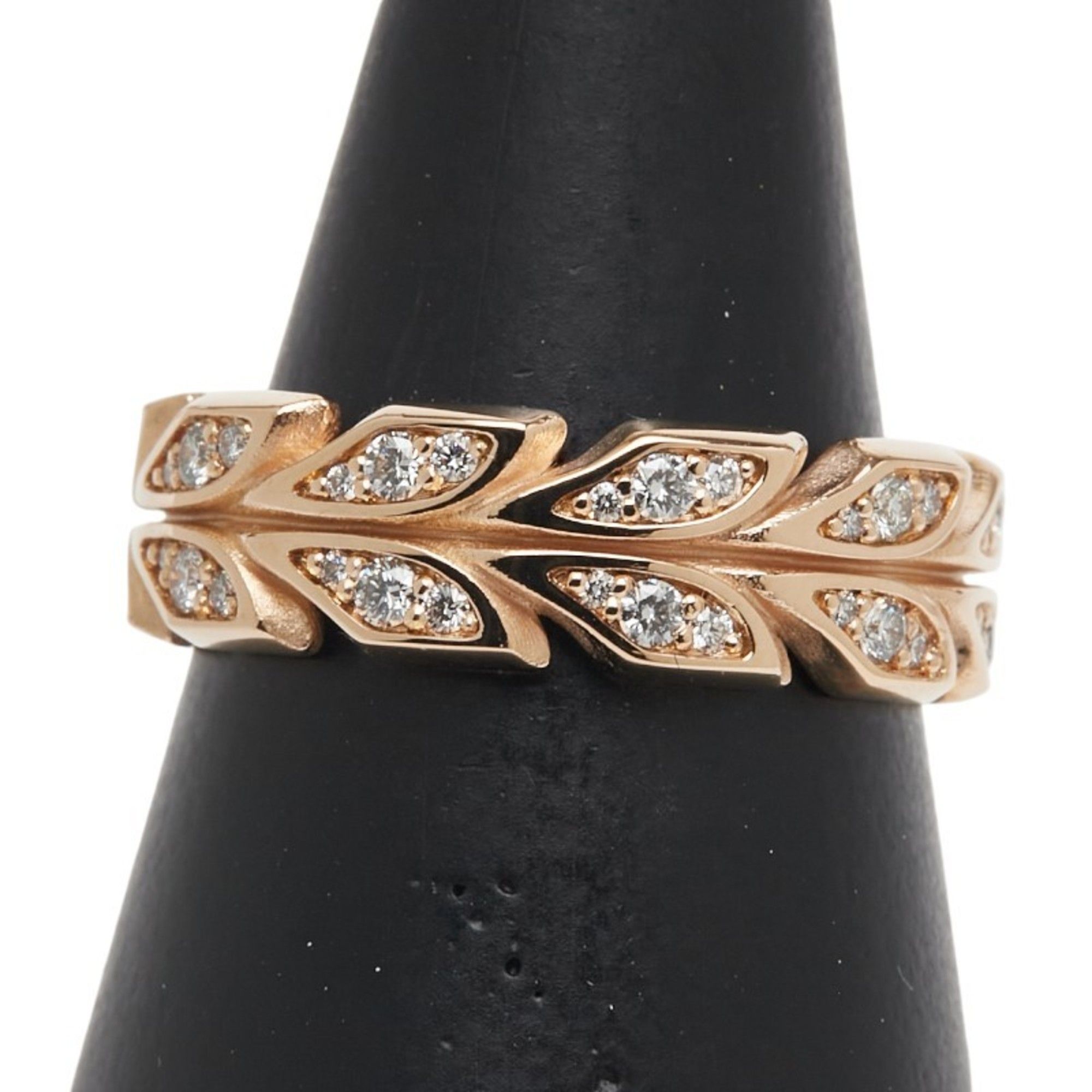 Tiffany & Co. Victoria Vine Ring in 18K Pink Gold for Women. TIFFANY