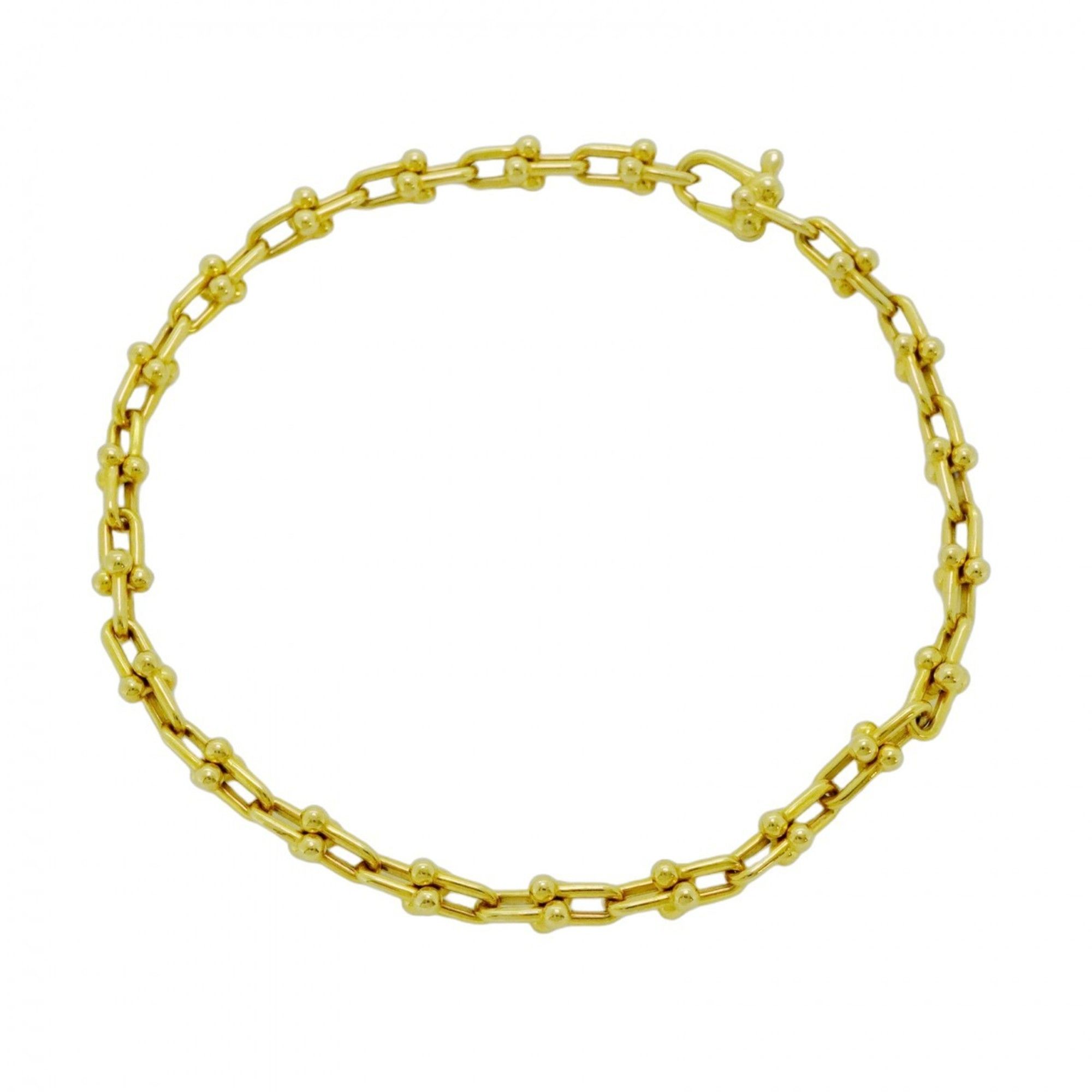 Tiffany bracelet hardware micro link 18KYG yellow gold ladies