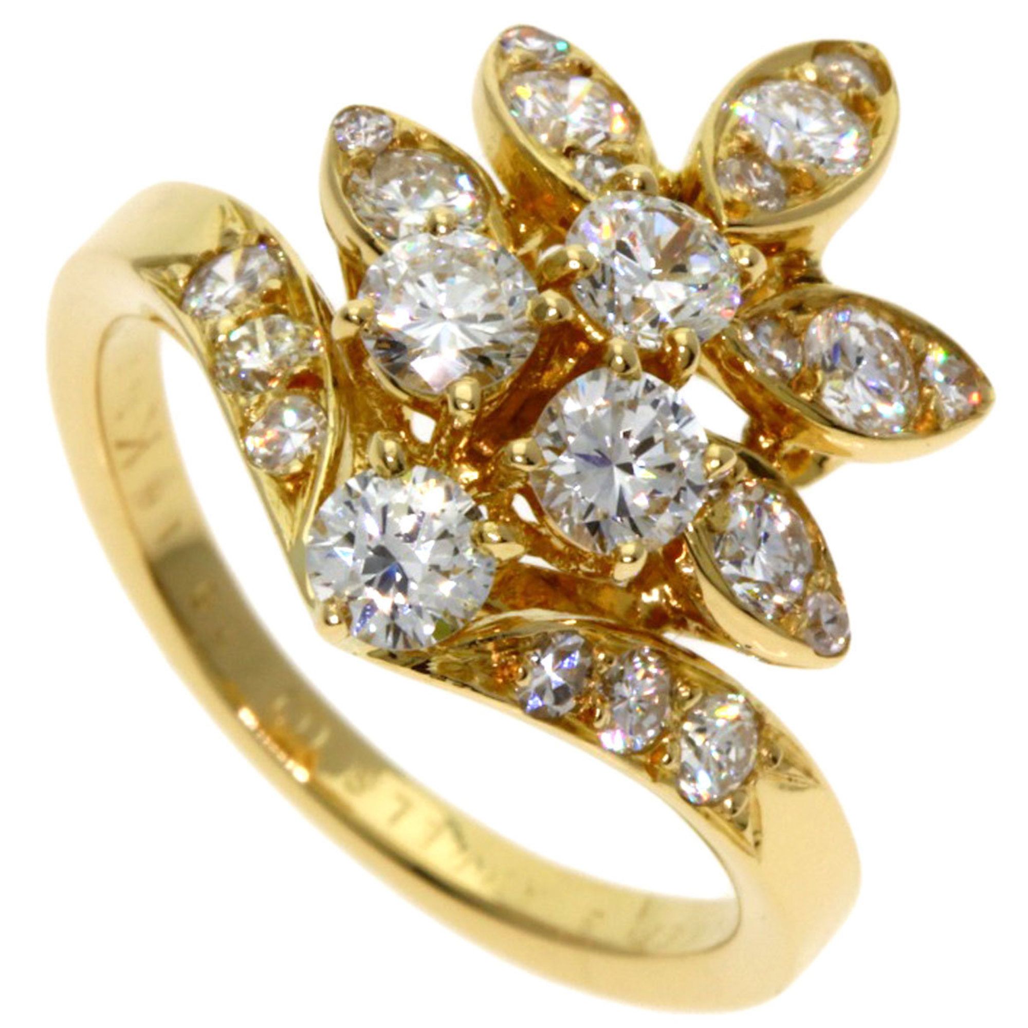 Van Cleef & Arpels Diamond Ring in 18K Yellow Gold for Women
