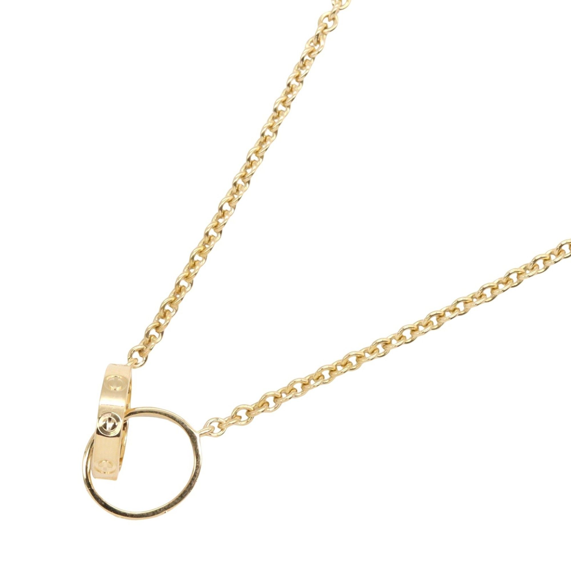 Cartier Baby Love Necklace, 18K Yellow Gold, for Men and Women.