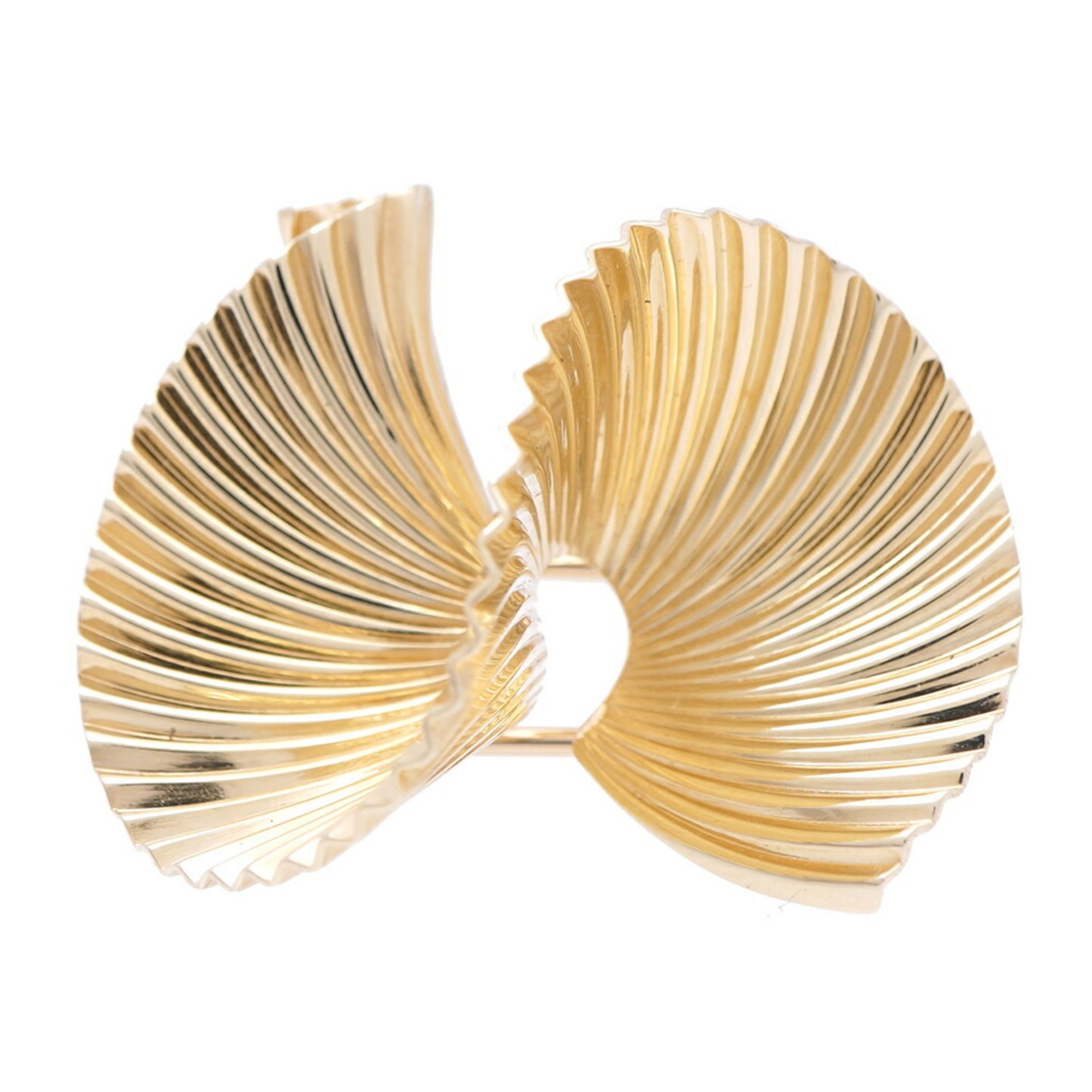 Like new Tiffany 14KYG brooch yellow gold 0862TIFFANY&Co.