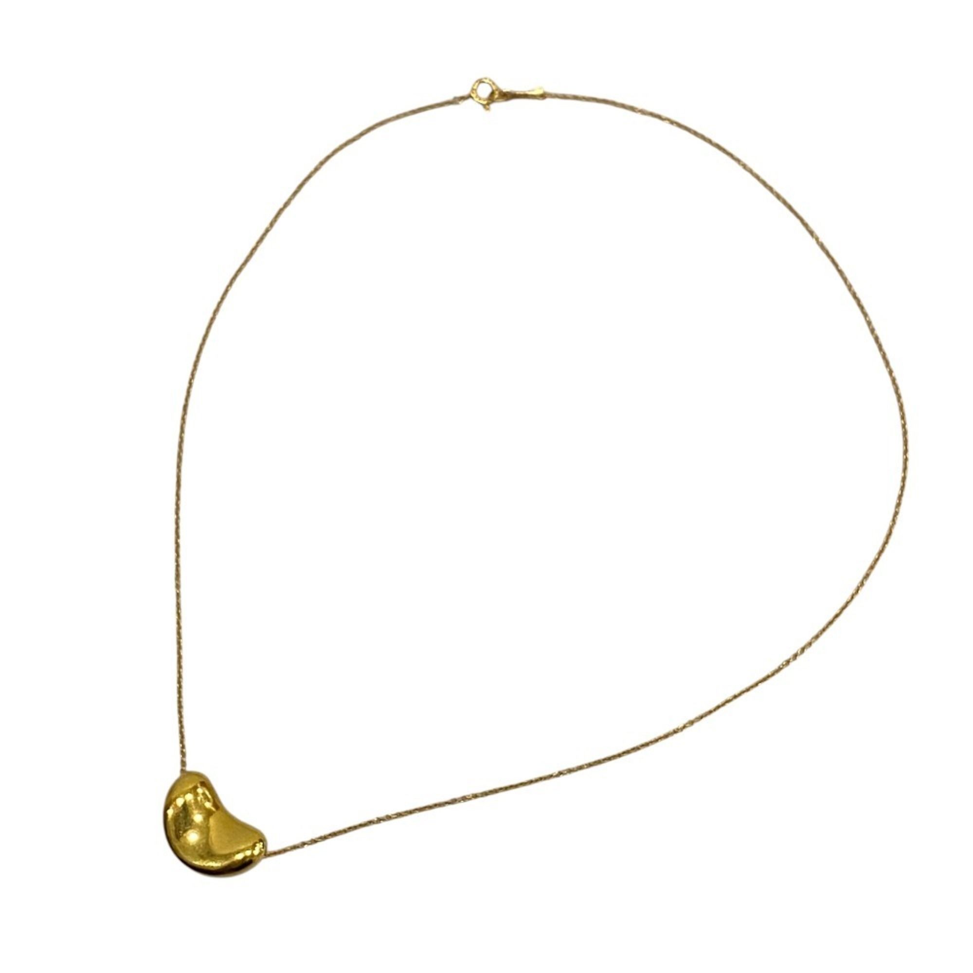 Tiffany & Co. Elsa Peretti Beans Chain Necklace in 18K 750 Yellow Gold for Women