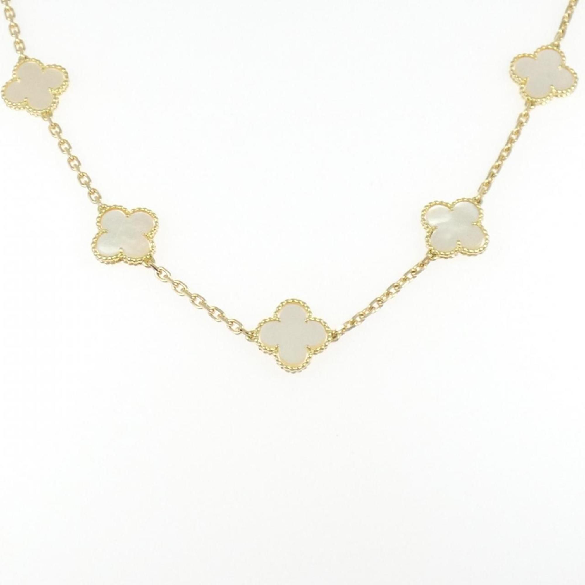 Van Cleef & Arpels Vintage Alhambra 20 Motif Necklace