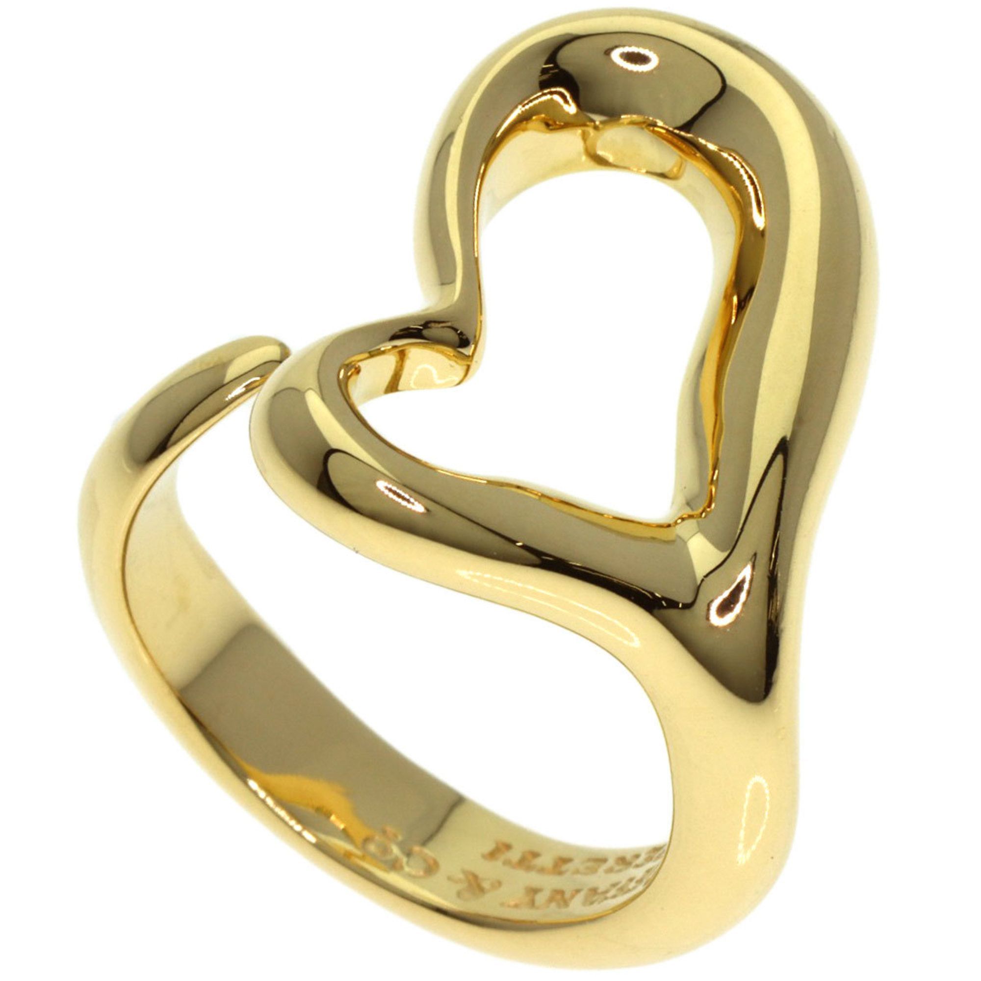Tiffany & Co. Open Heart Ring in 18K Yellow Gold for Women.