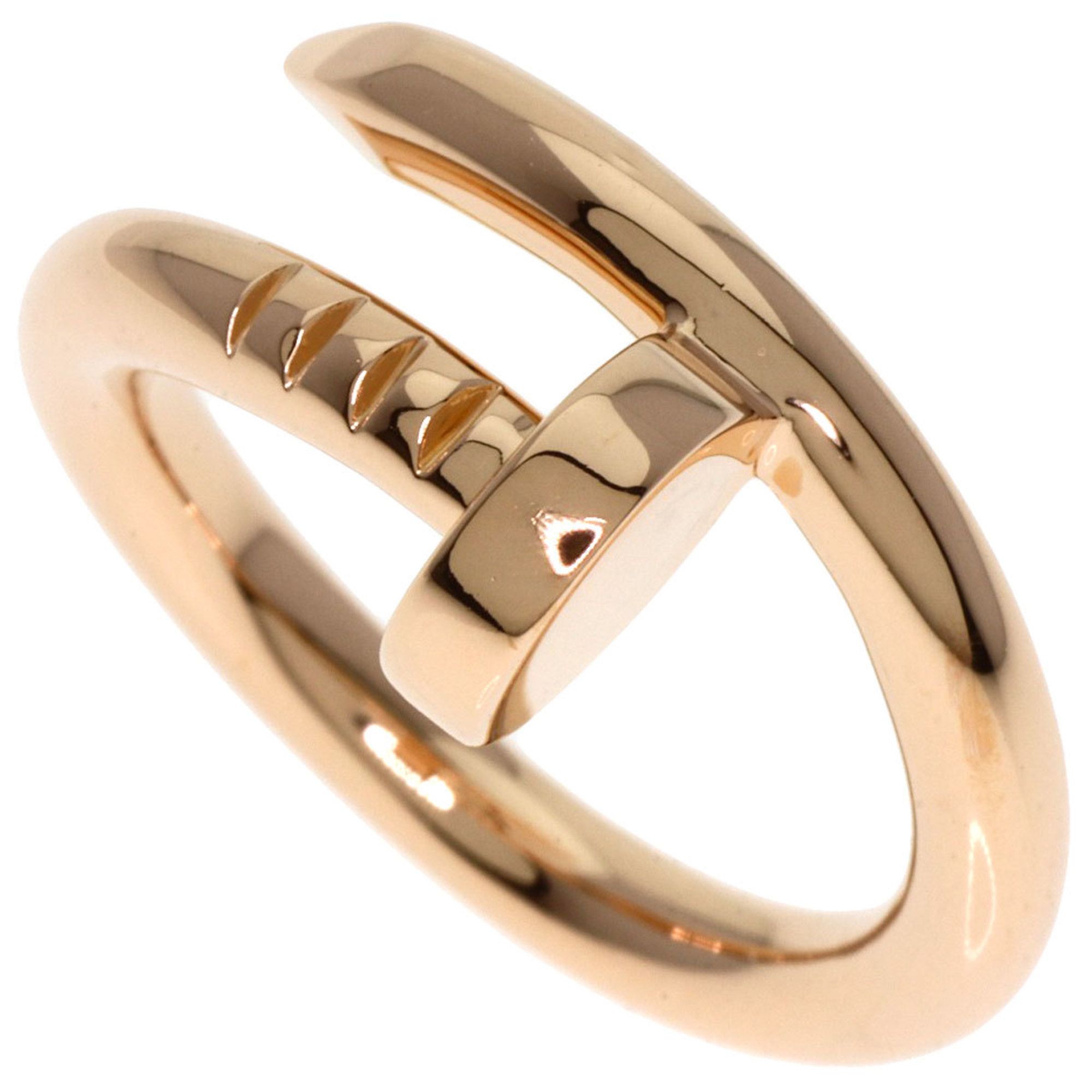 Cartier Juste un Clou Classic Model #49 Ring, 18K Pink Gold, Women's, CARTIER