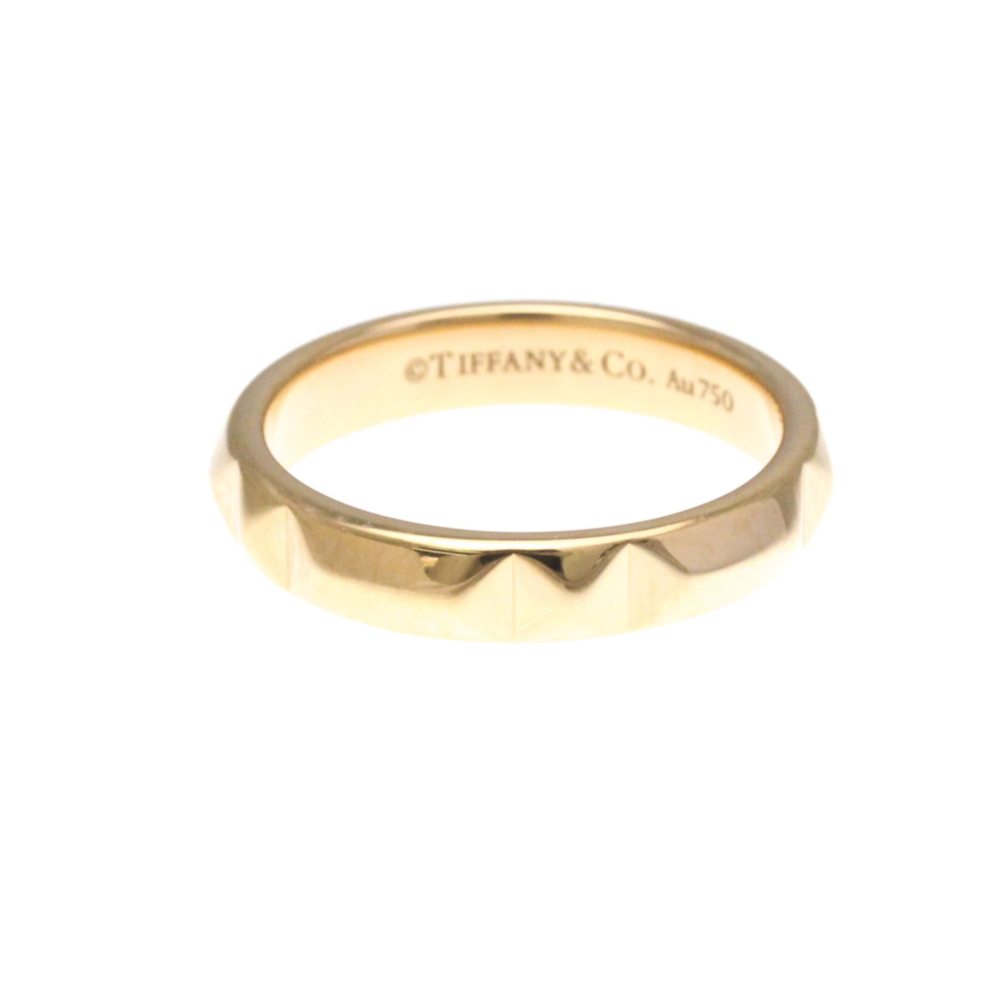 Tiffany True Bundling Pink Gold (18K) Fashion No Stone Band Ring Pink Gold