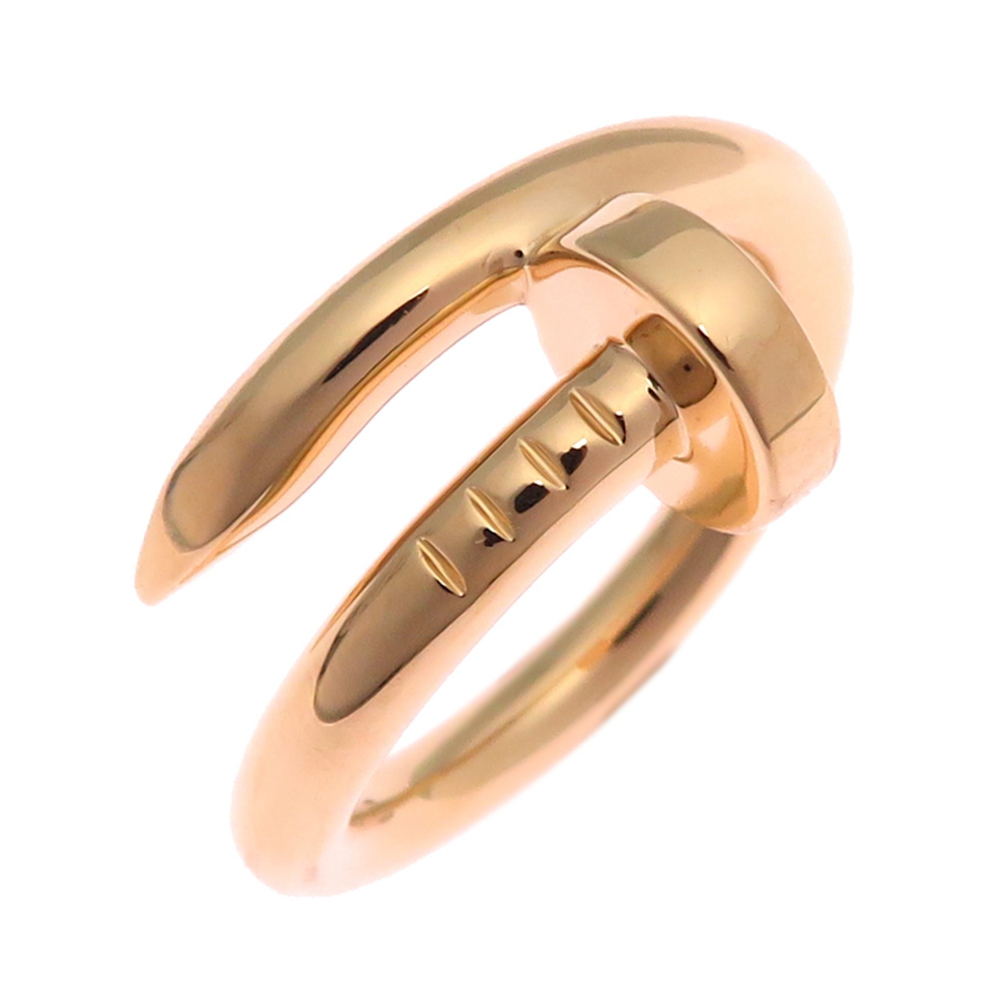 Cartier #48 Juste un Clou Women's Ring B4092600 750 Yellow Gold