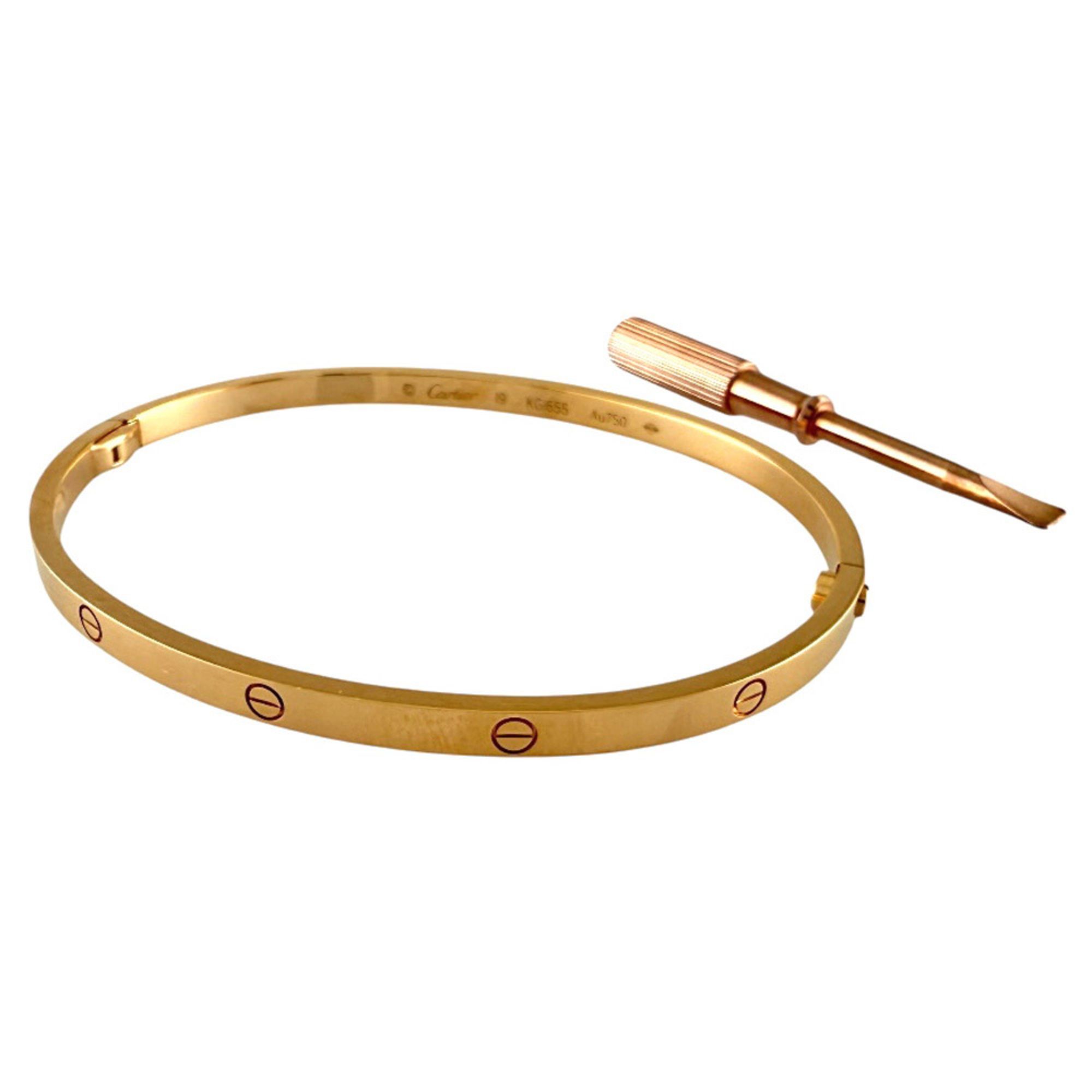 Cartier Love Bracelet #19 Bangle Unisex CARTIER