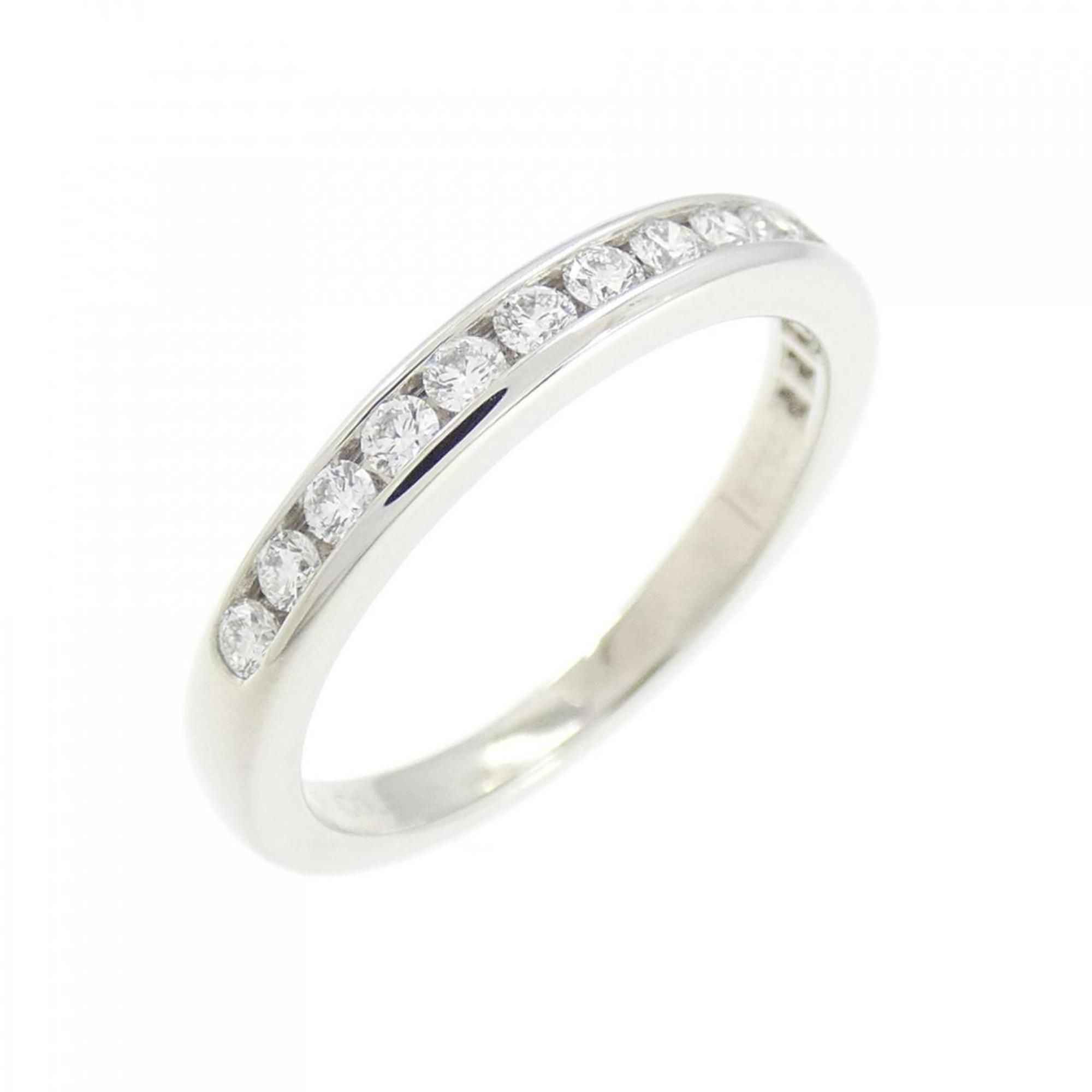 Tiffany Half Circle Channel Setting Ring