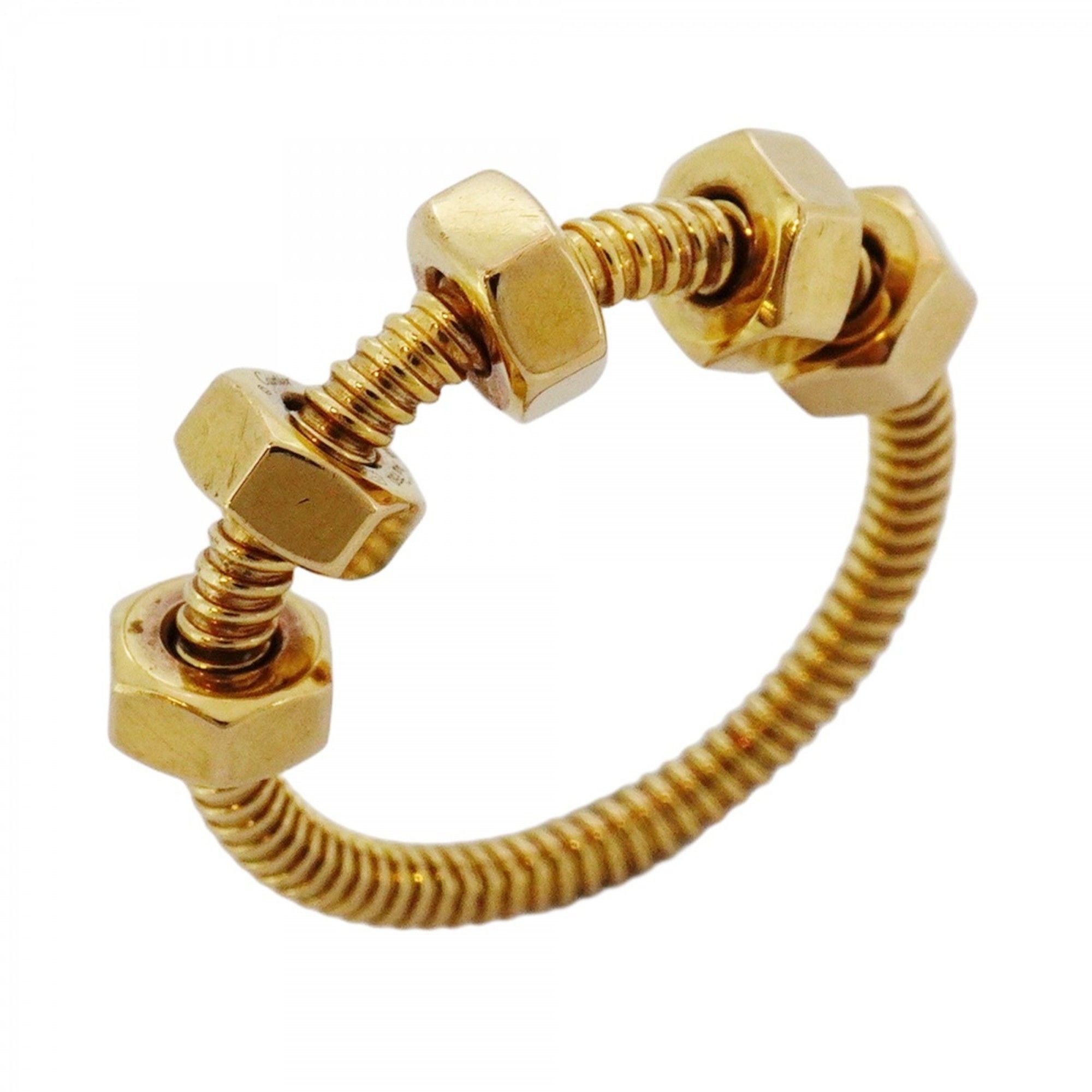 Cartier Ecrude Ring, 18KYG Yellow Gold, #54, Women's