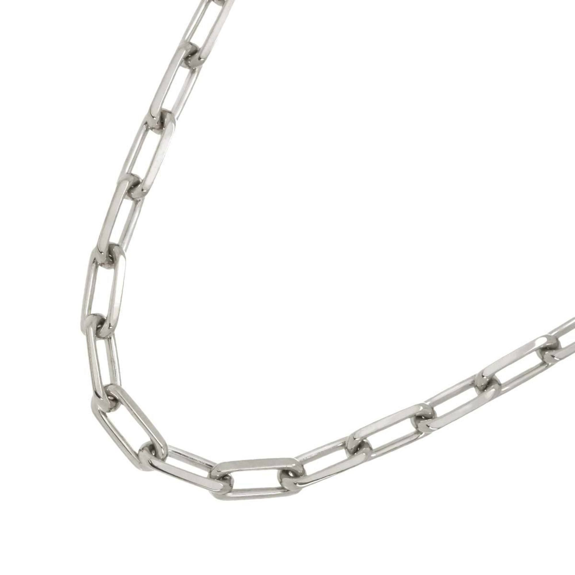 Cartier Santos de Medium Necklace, 56cm, 18K White Gold, 750