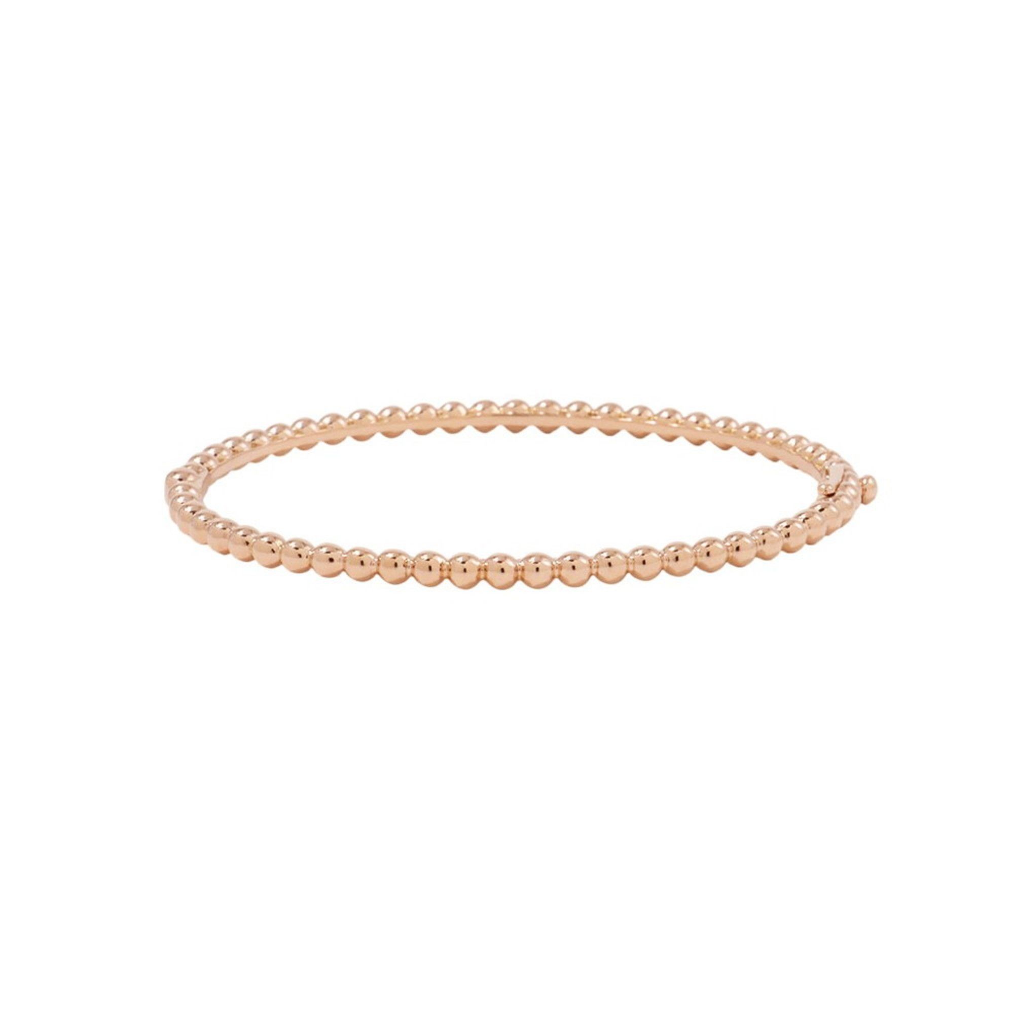 Van Cleef & Arpels Perlée Gold Pearl Bracelet, Medium Model, 18KPG (VCAR07A700)
