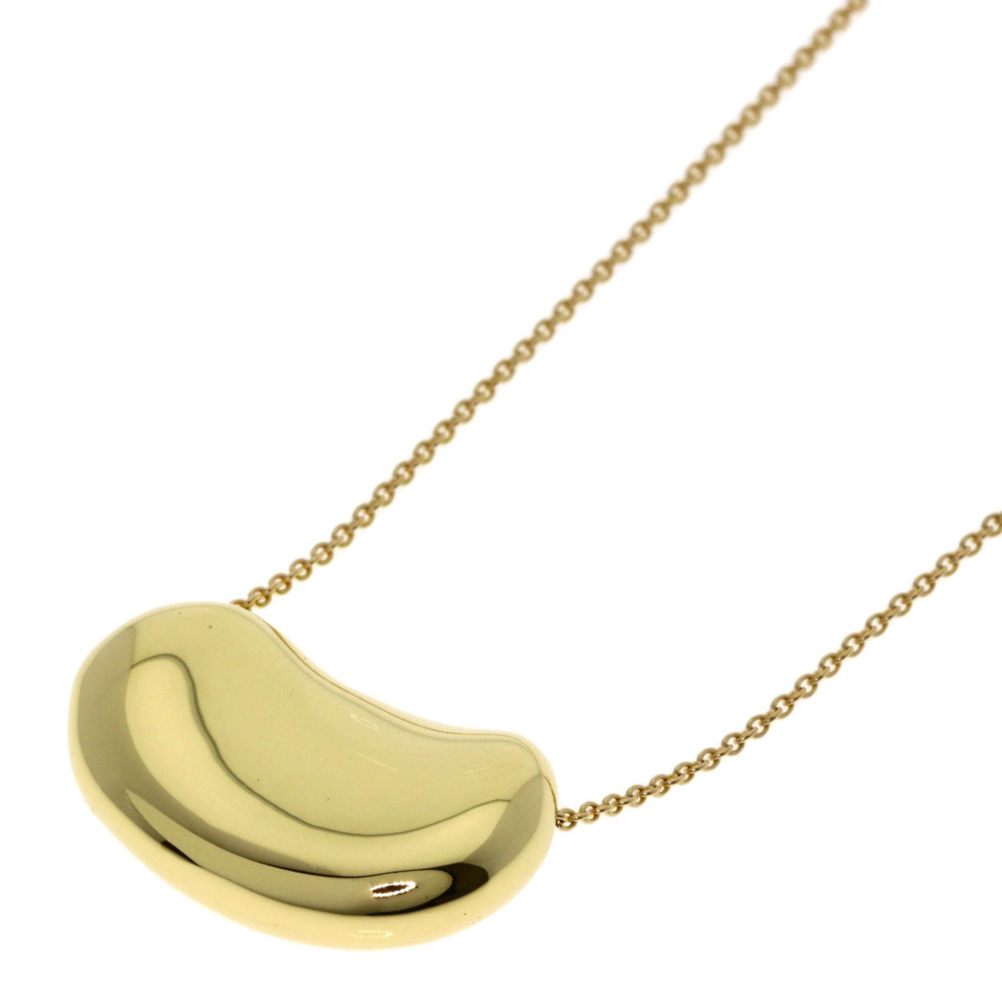 Tiffany Bean Necklace in 18K Yellow Gold for Women. TIFFANY & Co.