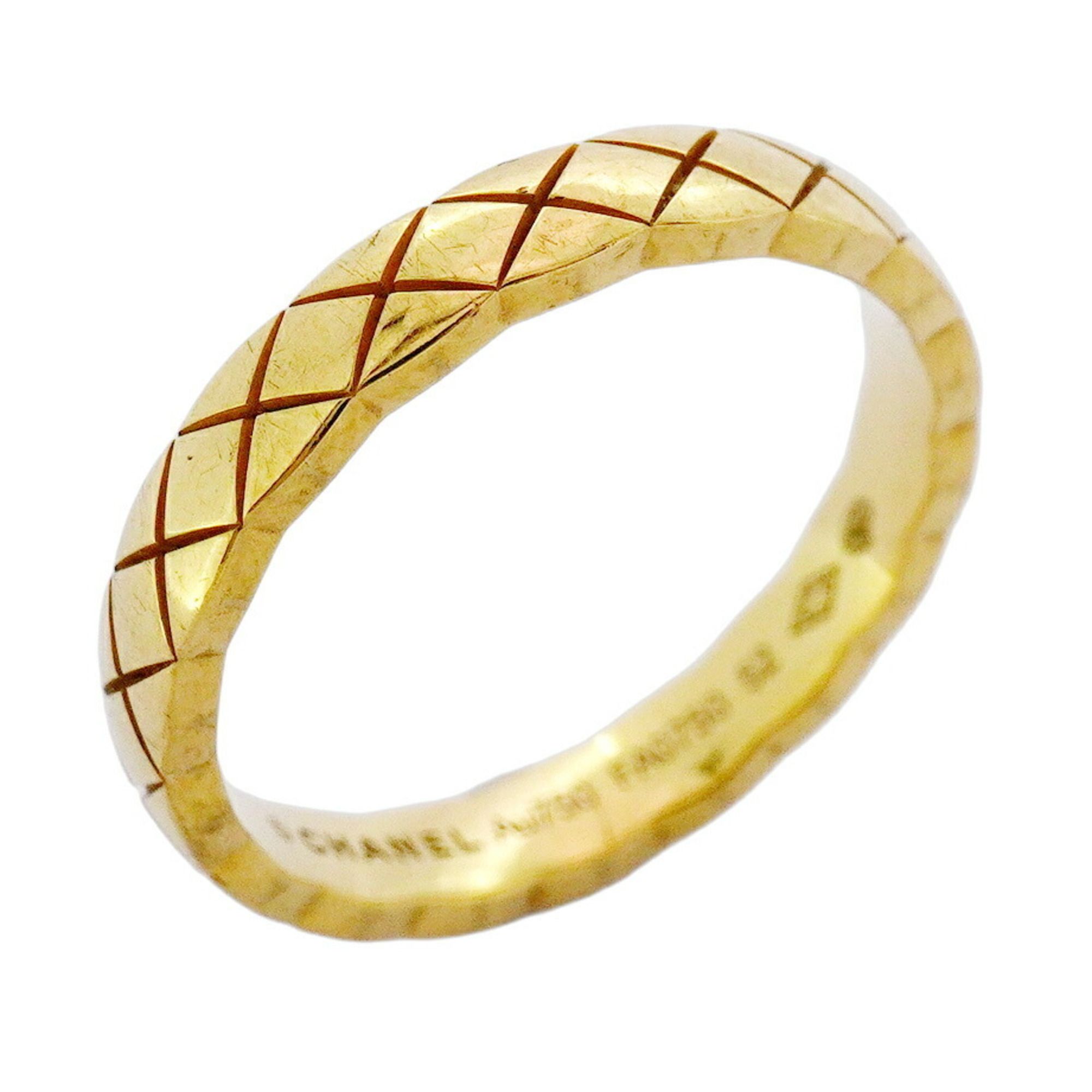 Chanel Coco Crush Ring, 18K Yellow Gold, #52, Women's, P1684957