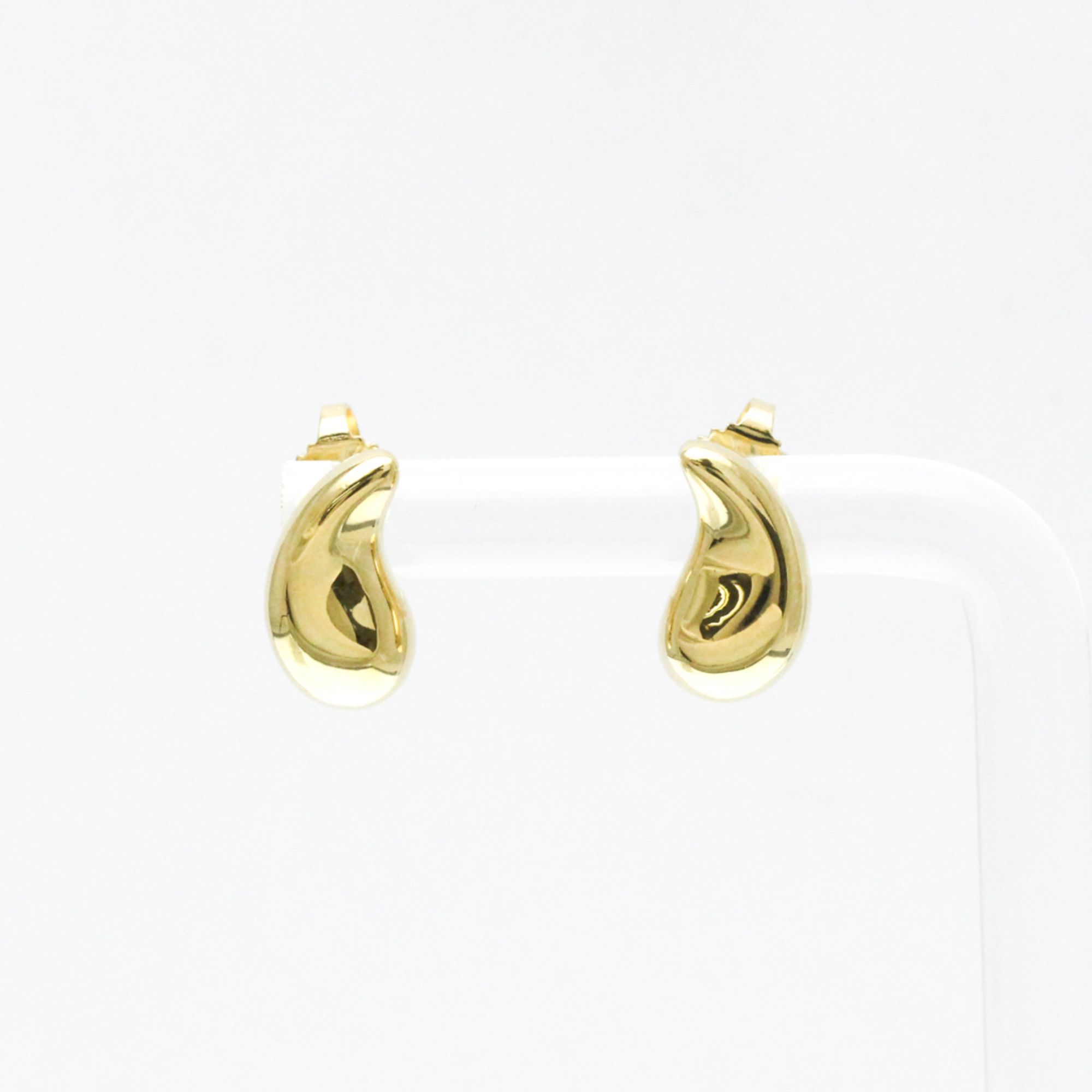 Tiffany Teardrop Earrings No Stone Yellow Gold (18K) Stud Earrings Gold