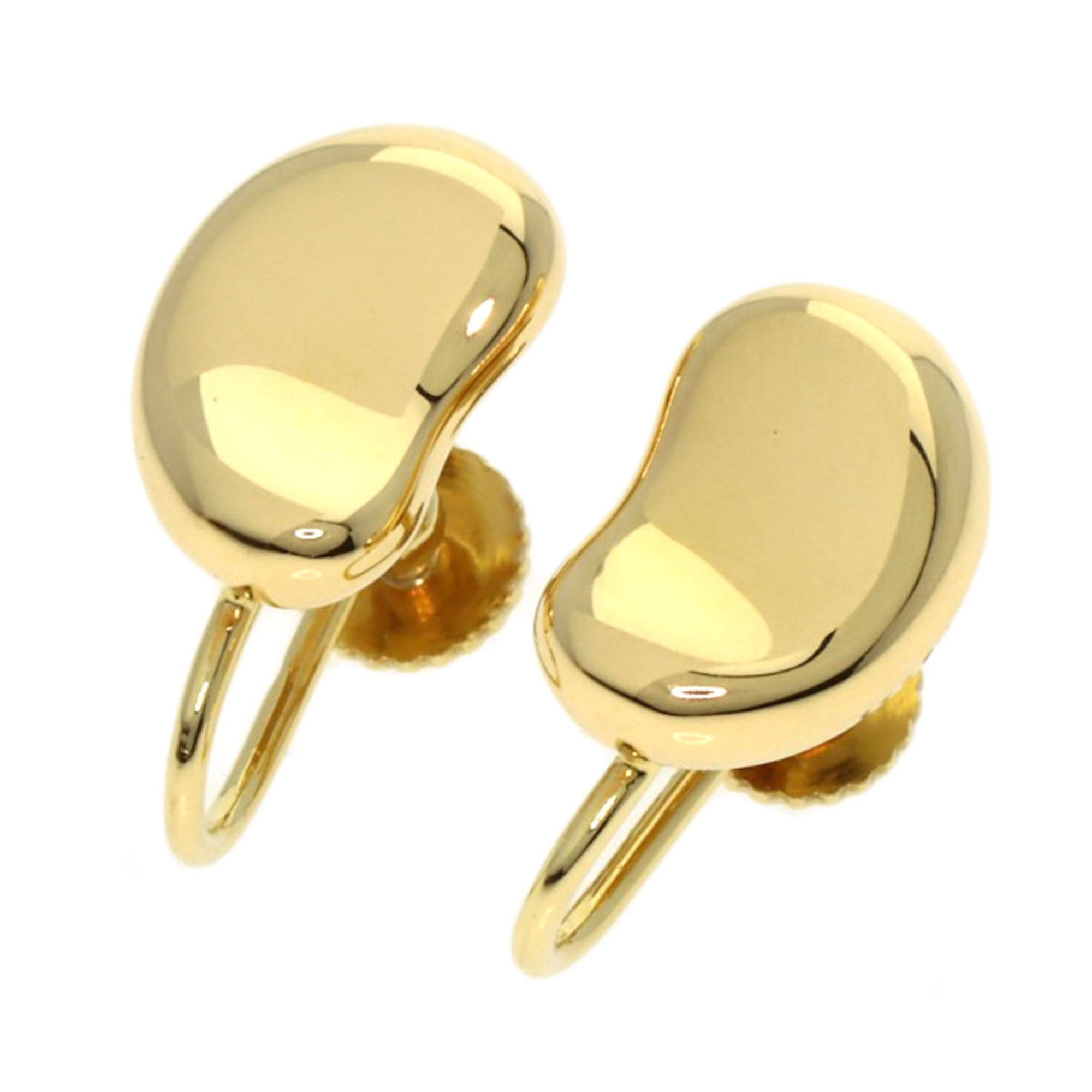 Tiffany Bean Earrings in 18K Yellow Gold for Women