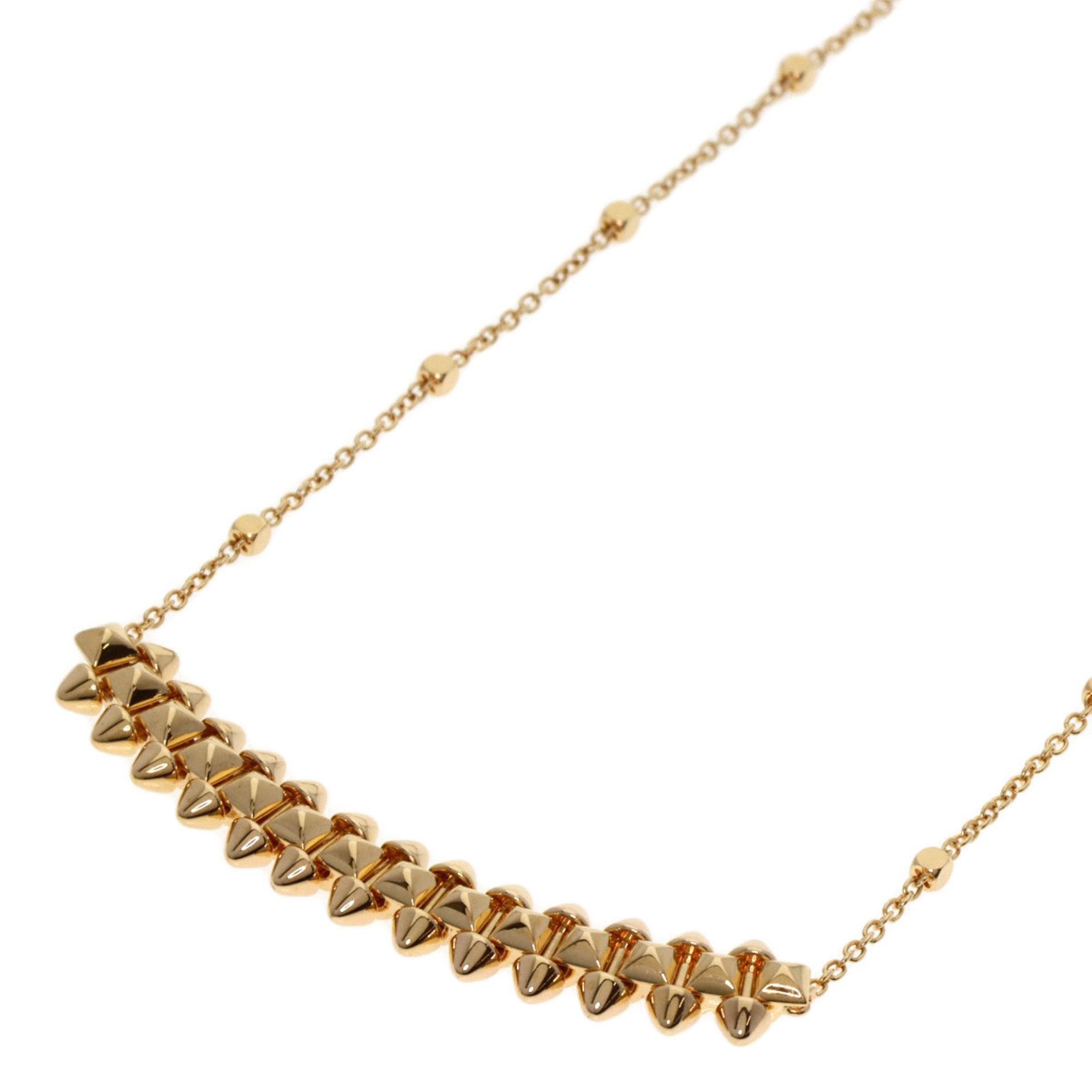 Cartier Crash SM Necklace K18 Pink Gold Women's CARTIER
