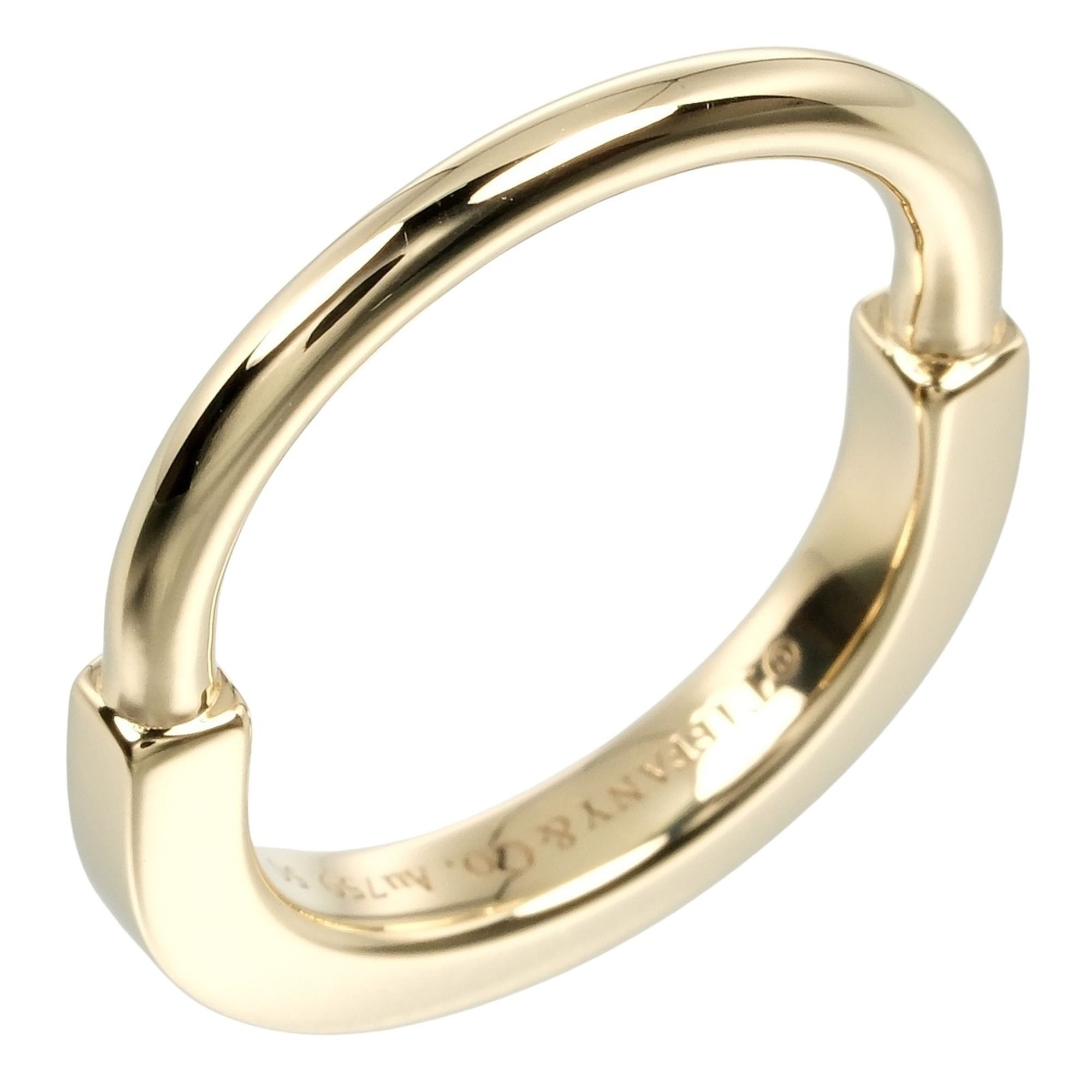 Tiffany & Co. Rock Ring, size 6, K18YG, yellow gold, approx. 4.5g