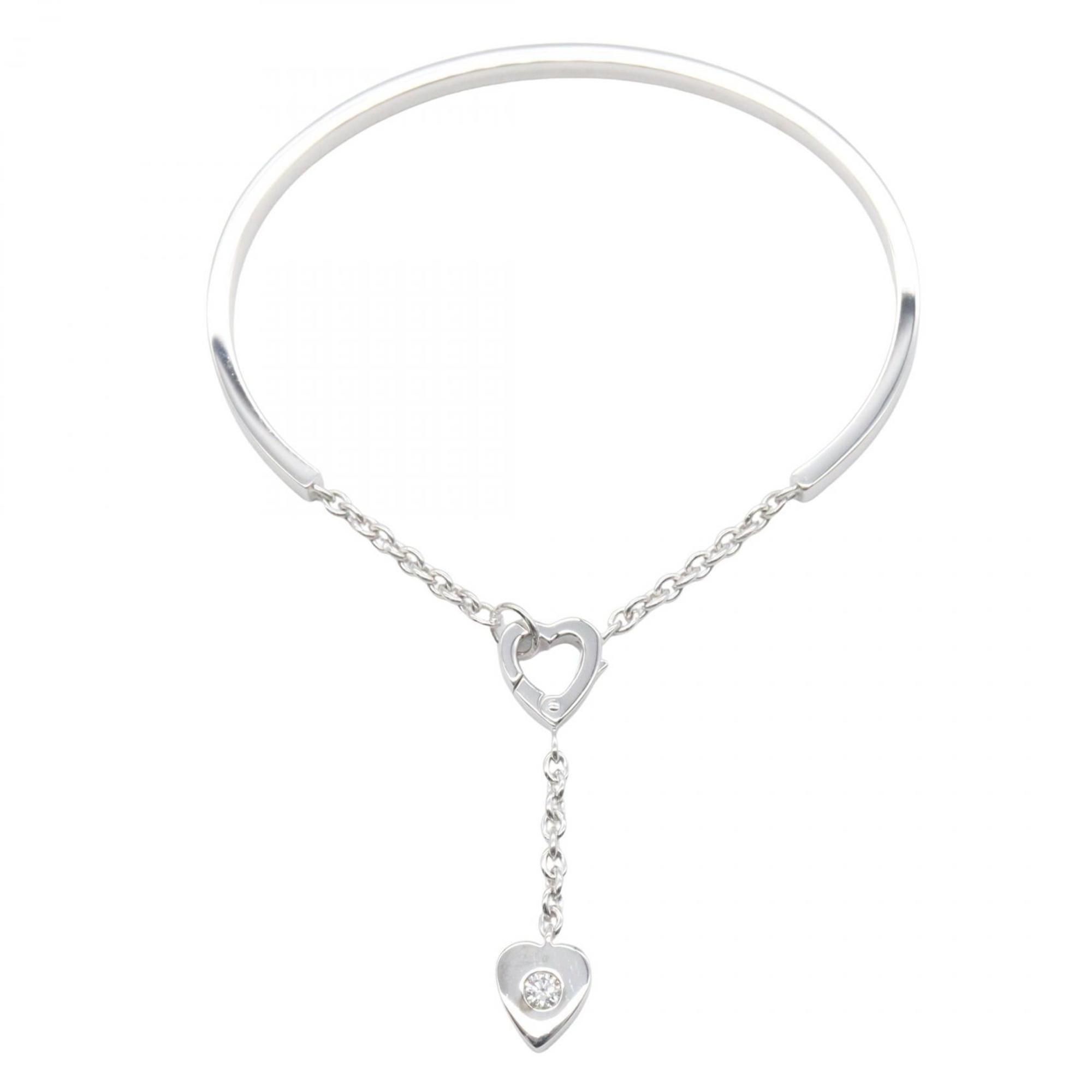 Cartier Mon Amour 1PD Bracelet in 18K White Gold with Diamonds, Silver-Based