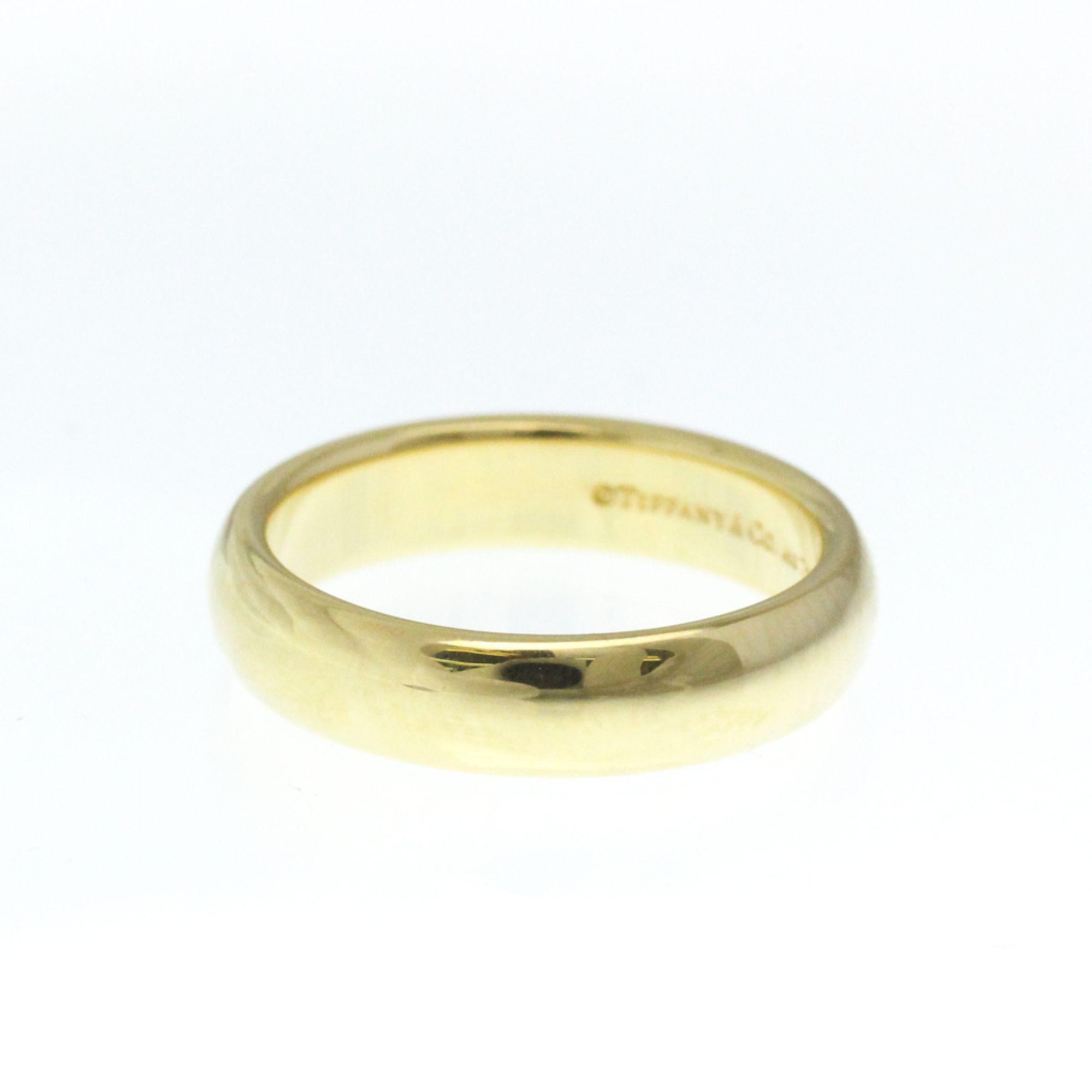 Tiffany Wedding Ring Yellow Gold (18K) Fashion No Stone Band Ring Gold