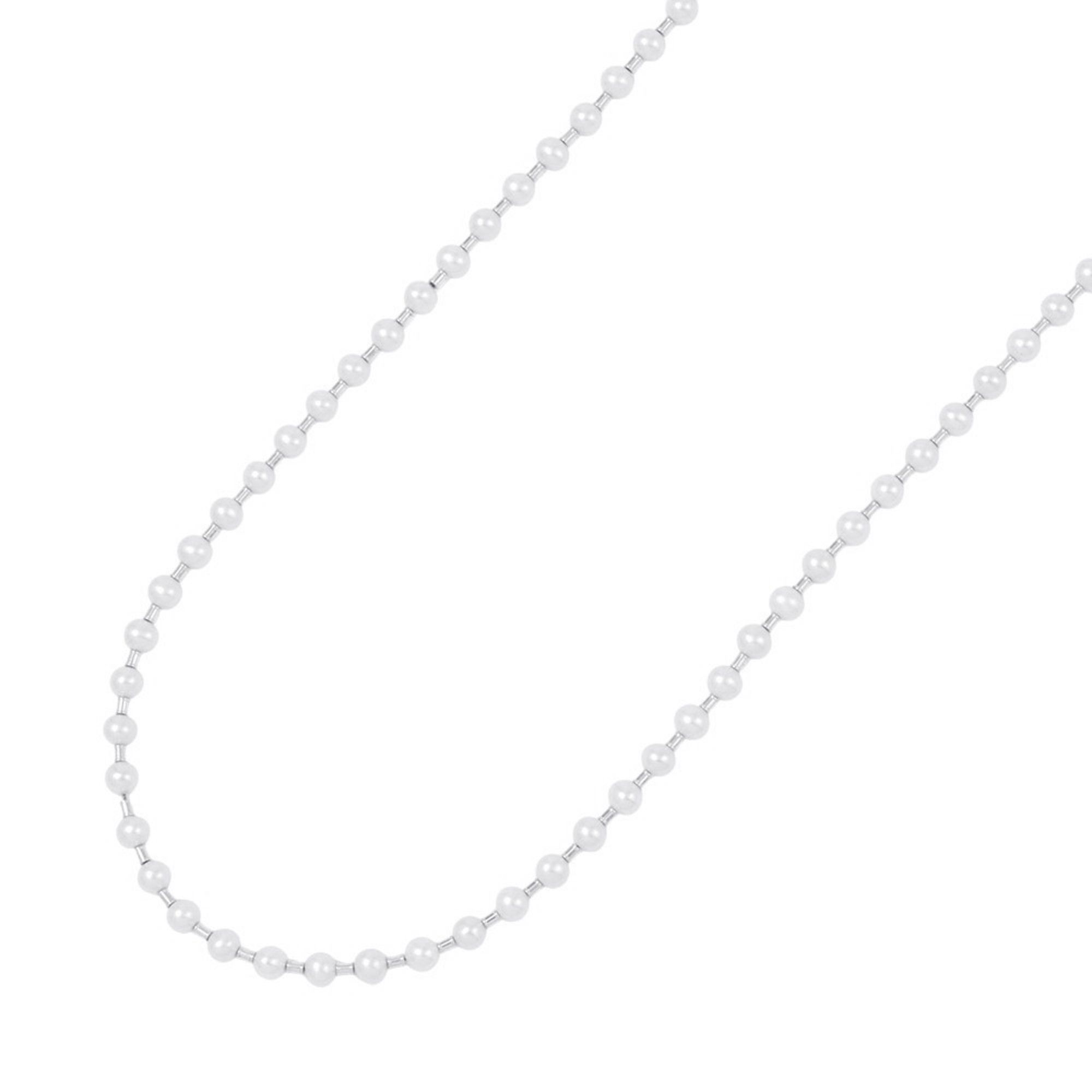 Tiffany Necklace Hardware Freshwater Pearl SV925 Long