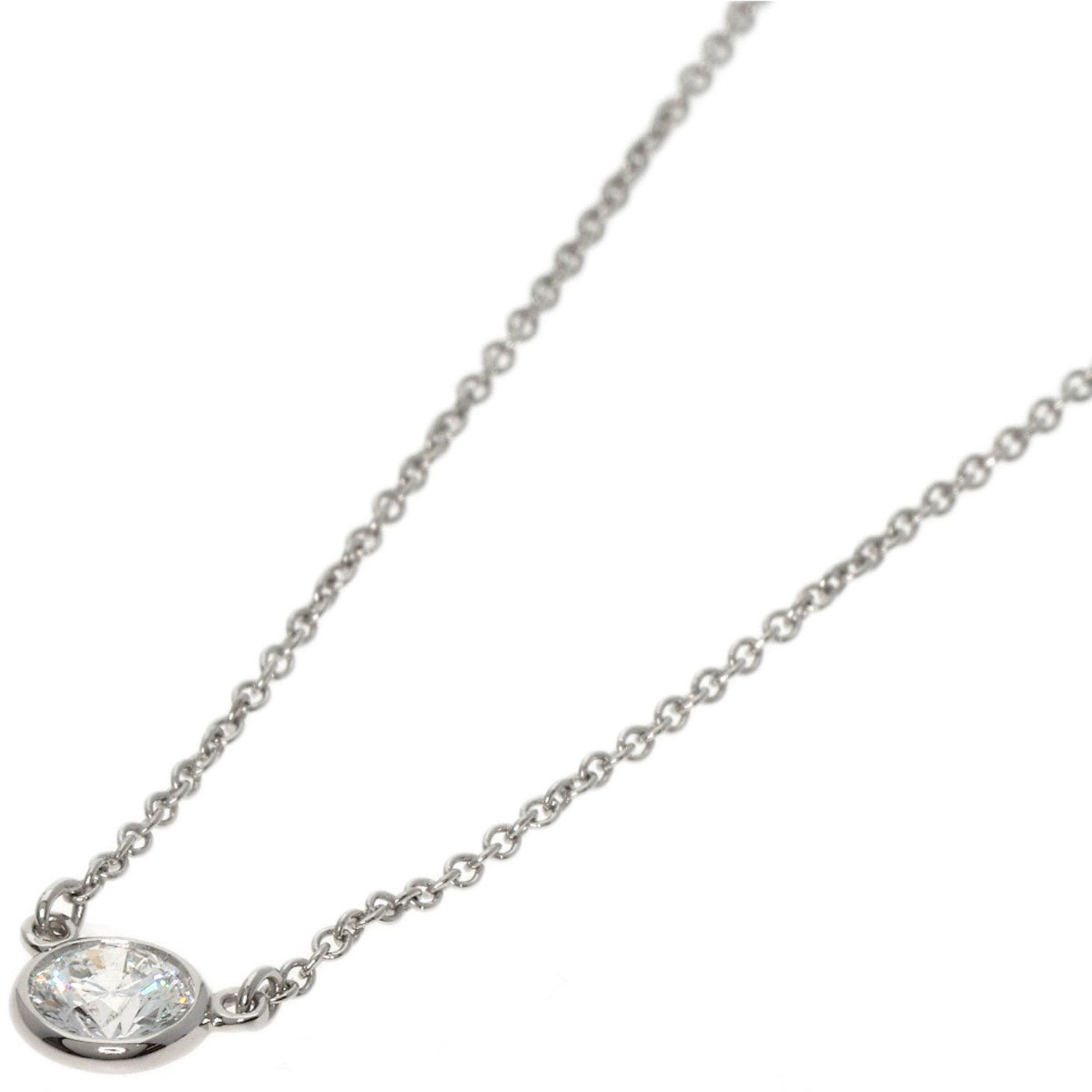 Tiffany & Co. by the Yard Diamond Necklace, Platinum PT950, Women's, TIFFANY