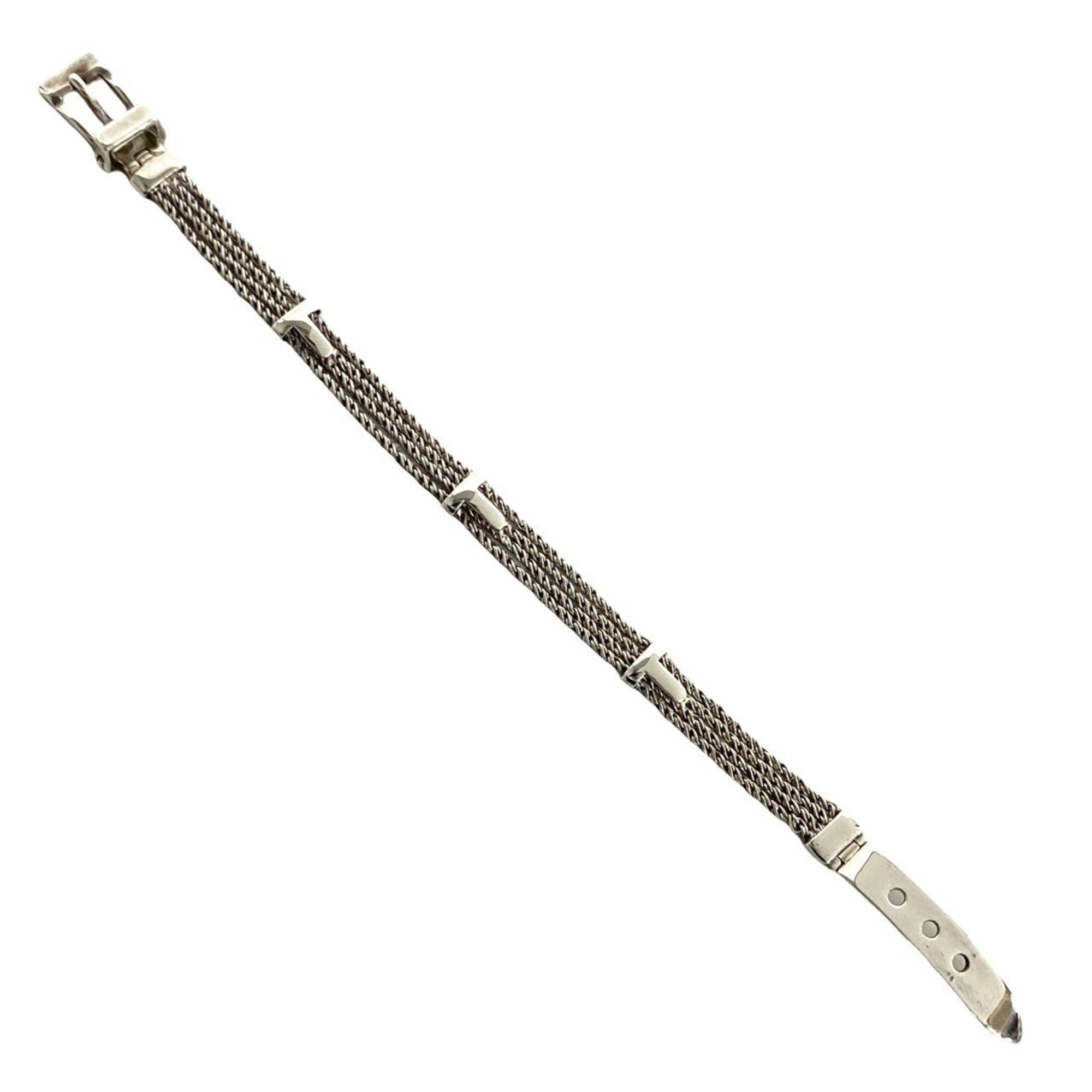 TIFFANY & Co. Tiffany T Rope Belt Bracelet in Sterling Silver, Accessory, 60943