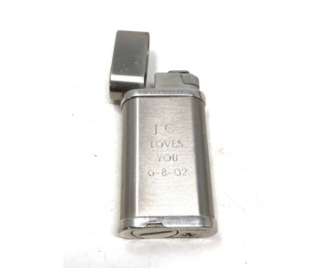 Cartier cigarette lighter engraved 