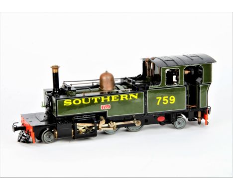 A Convertible Gauge O/1 live-steam radio-controlled Lynton &amp; Barnstaple 2-6-2 Tank Locomotive 'Yeo' by Pearse Locomotives