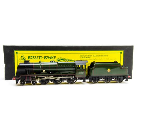 A Bassett-Lowke (Corgi) 0 Gauge 2/3-rail Rebuilt Patriot Class Locomotive and Tender, ref BL99017, Ltd Edn no. 13, finished i