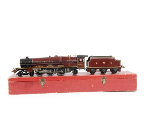 A Boxed Hornby O Gauge 20-volt Electric 'Princess Elizabeth' Locomotive and Tender, in substantially original condition, in L